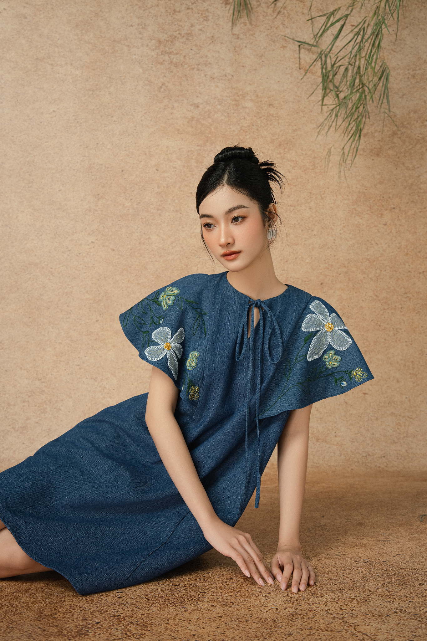 Axelle Embro Dress