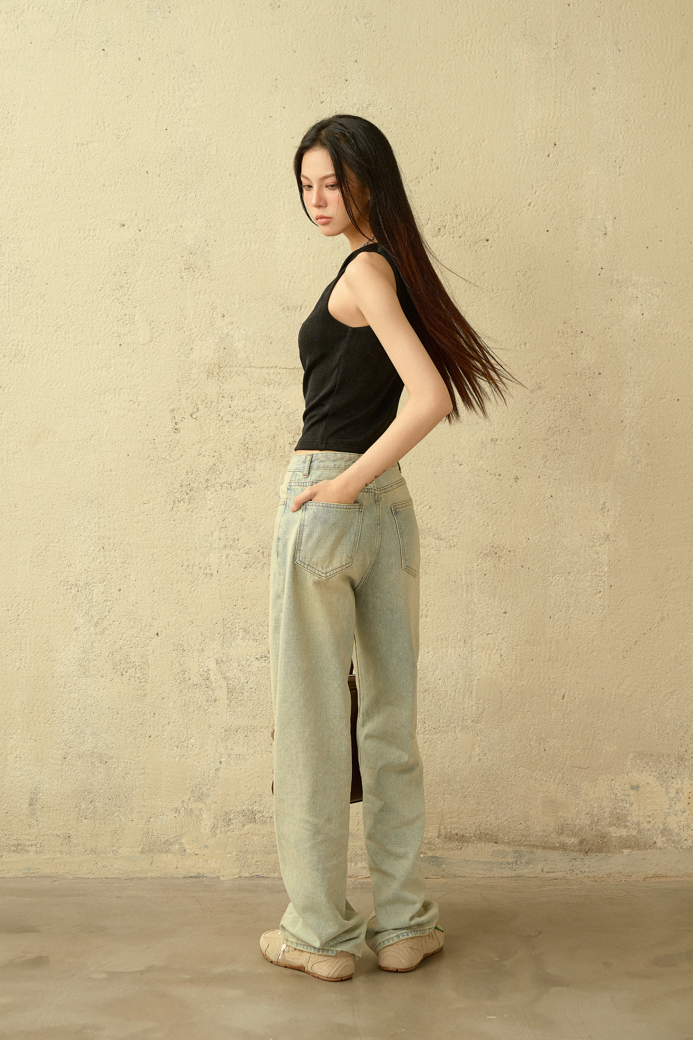 Áo Benilde Top in Black
