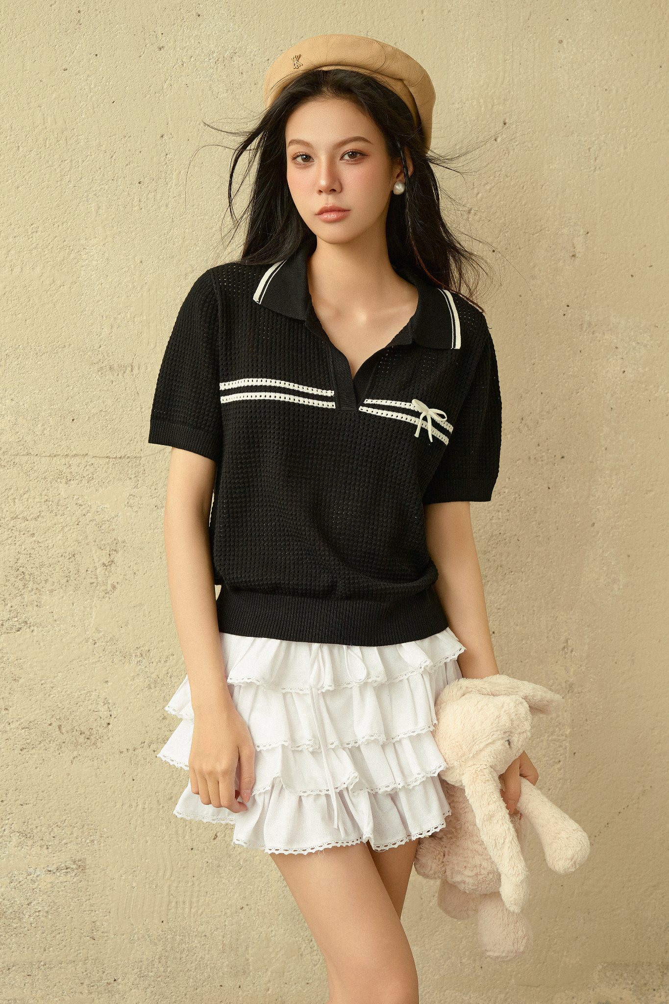 Chân váy Cicely Skirt in White