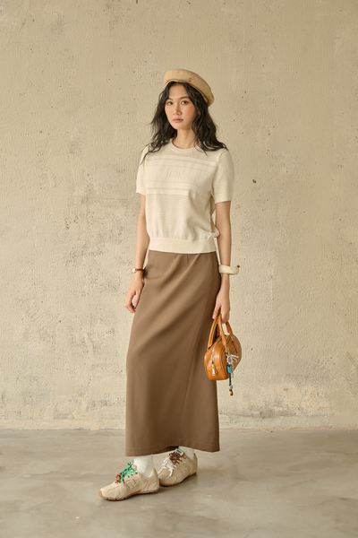  Chân váy Muriel Skirt in Brown 
