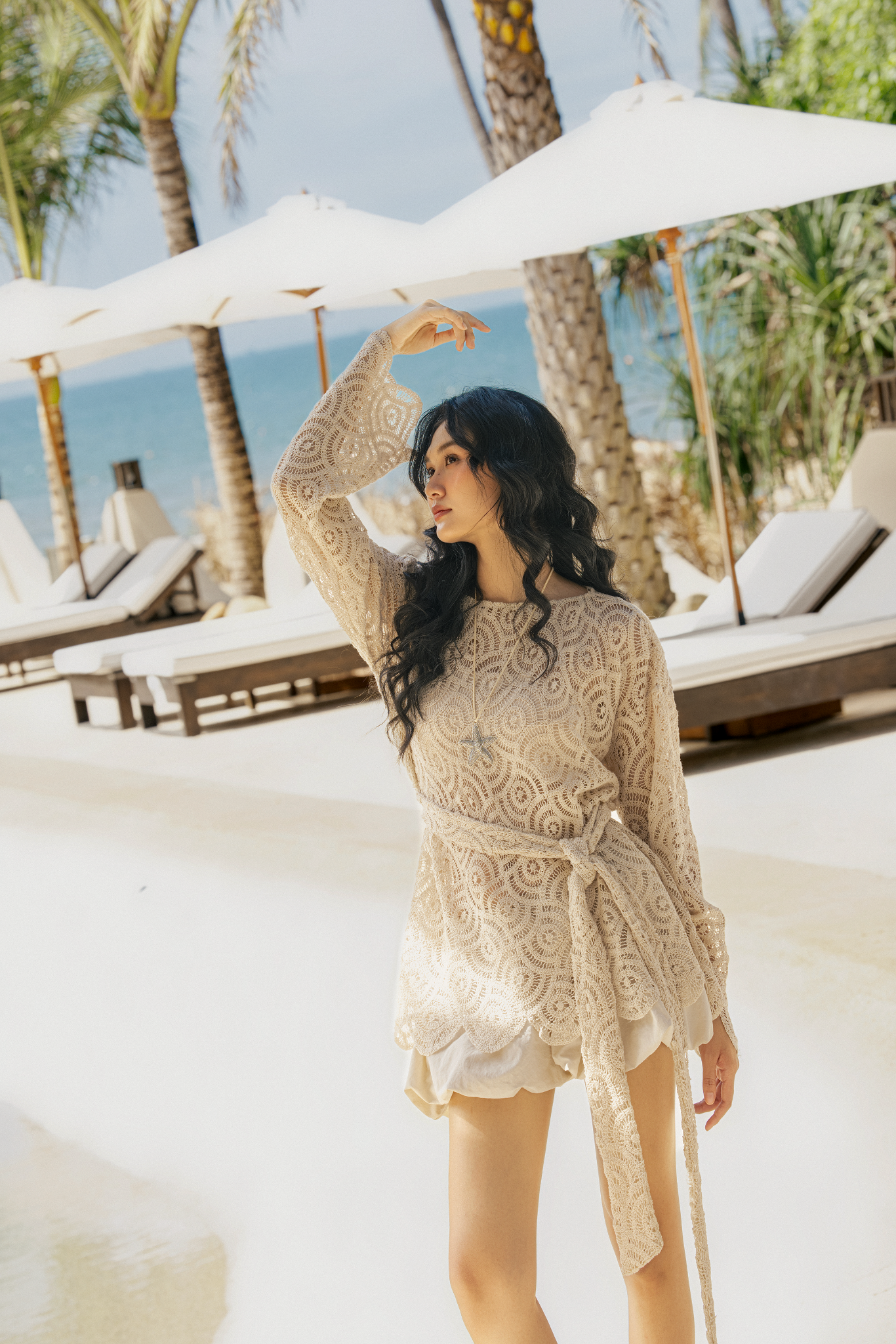 Áo Aaliyah Long Sleeve Top