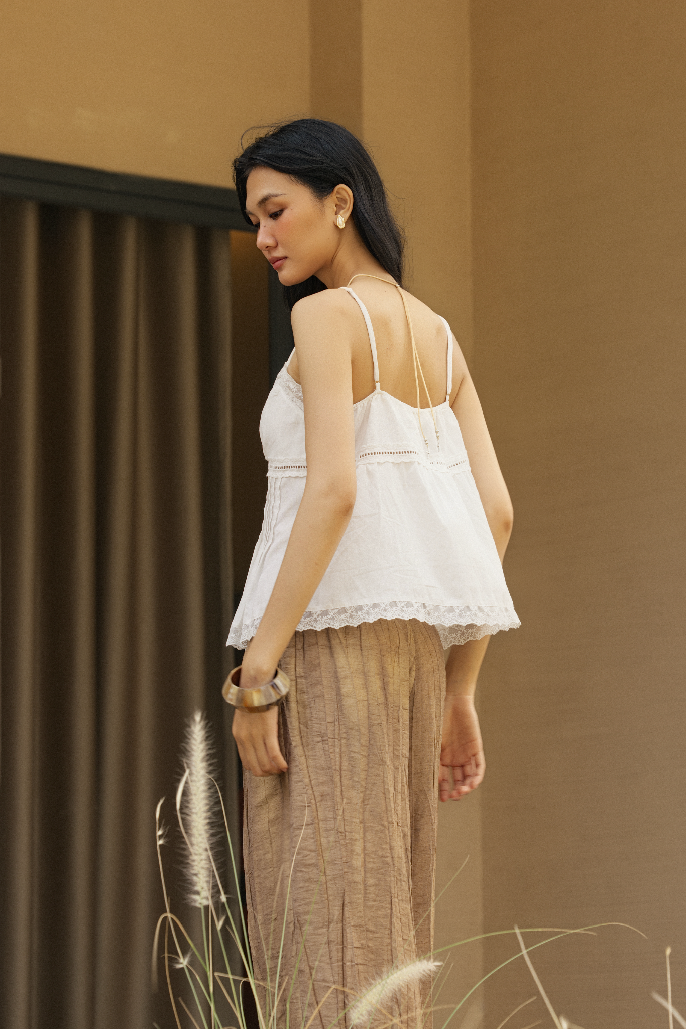 Quần Cleodora Pants in Brown