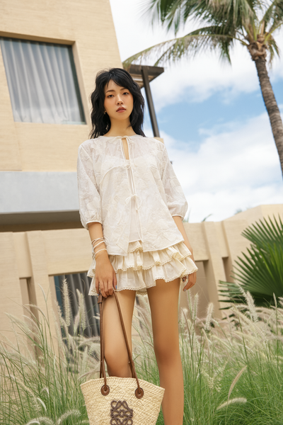  Chân váy Cicely Skirt in Cream 