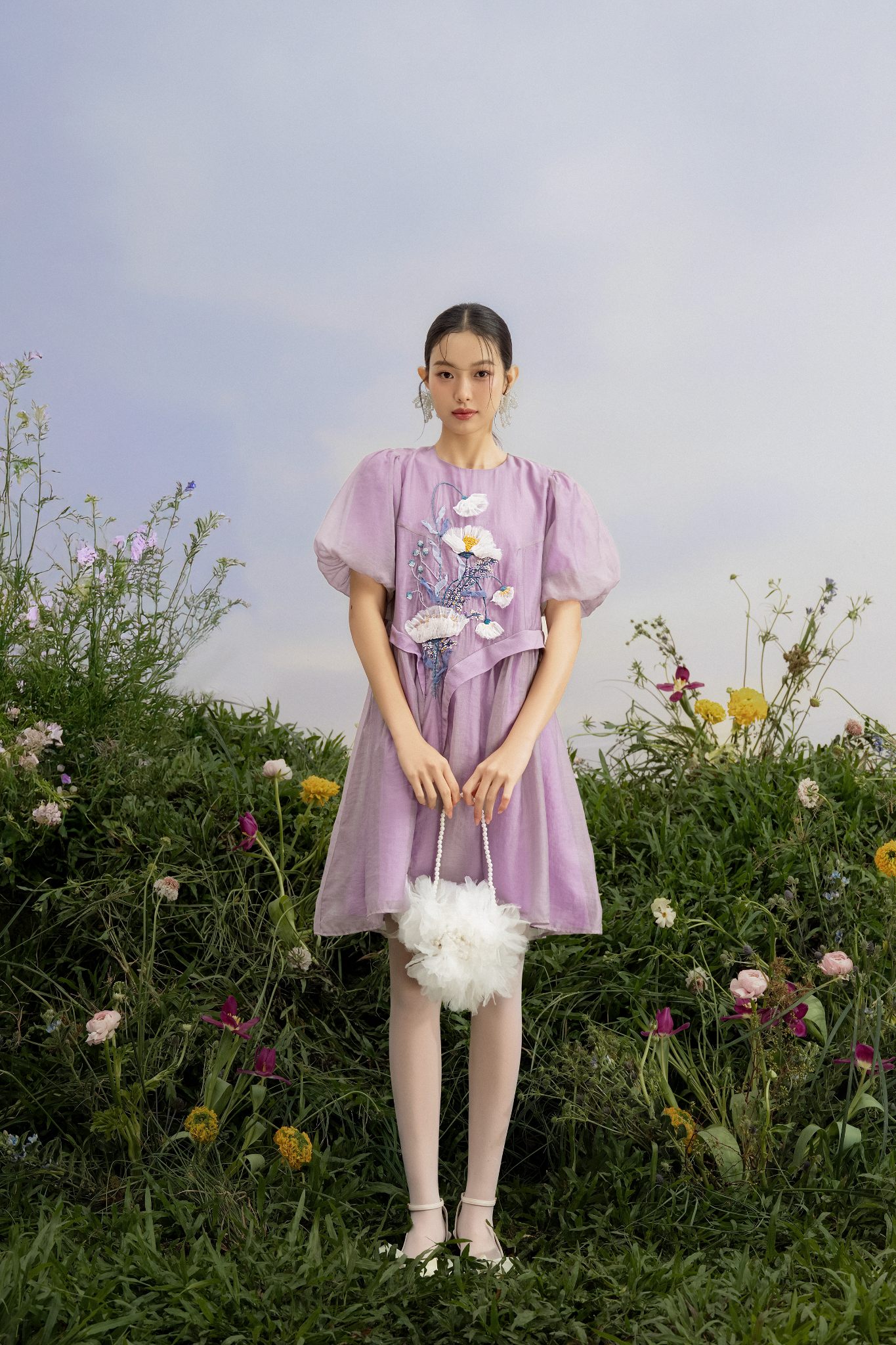Mireille Embro Dress