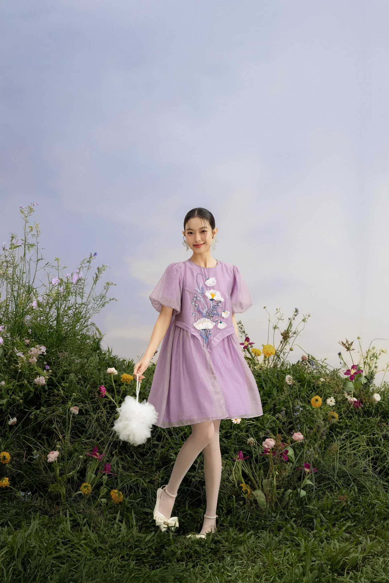 Mireille Embro Dress