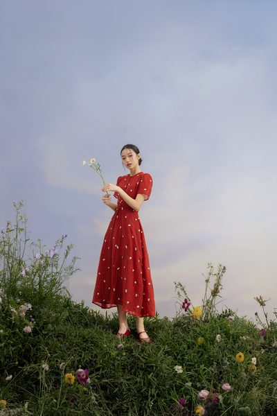  Laylin Fleur Dress in Orange 