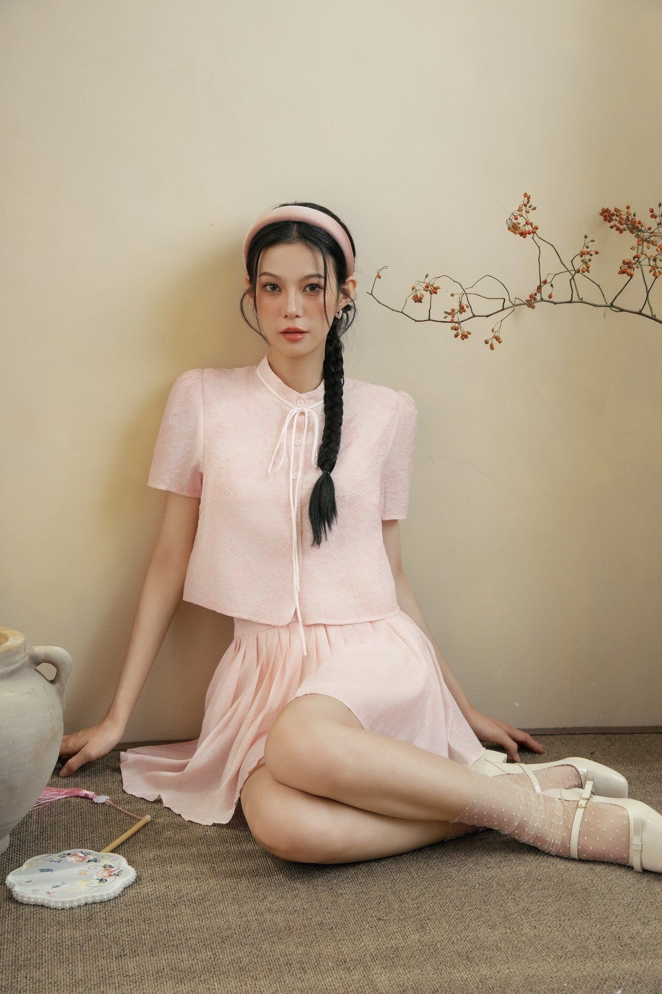 Ginny Set in Pink