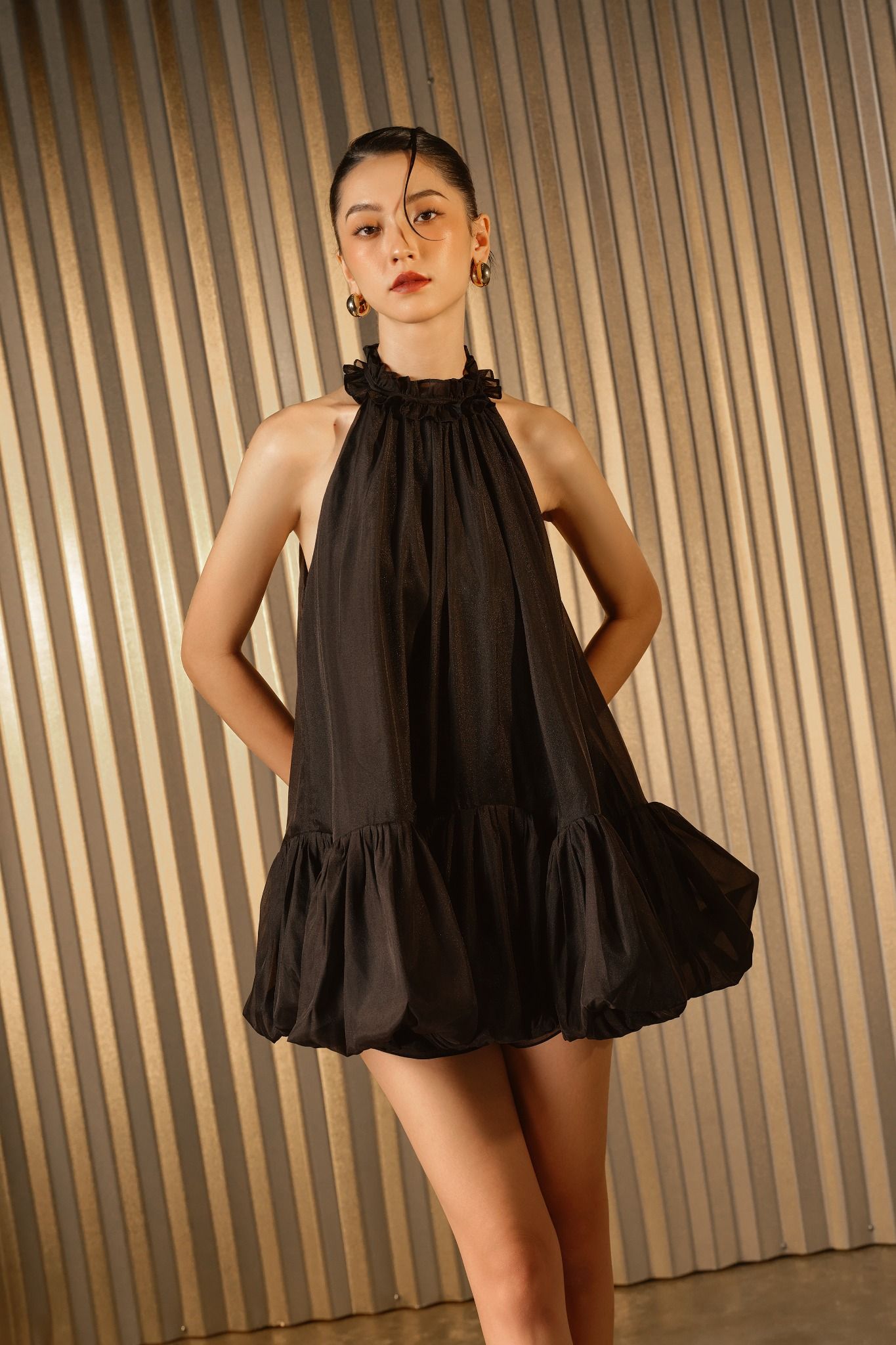 Aleyna Dress in Black