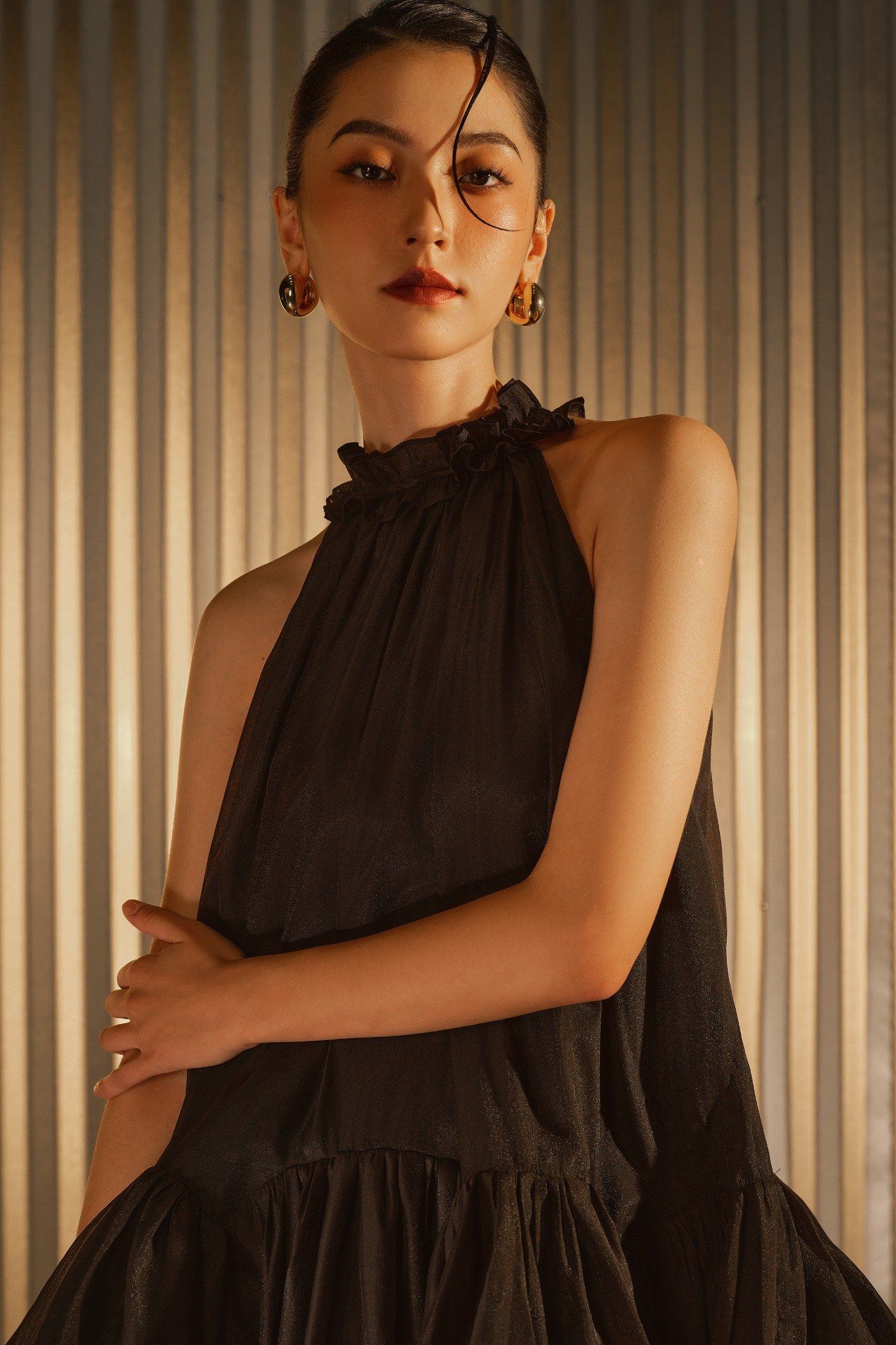 Aleyna Dress in Black