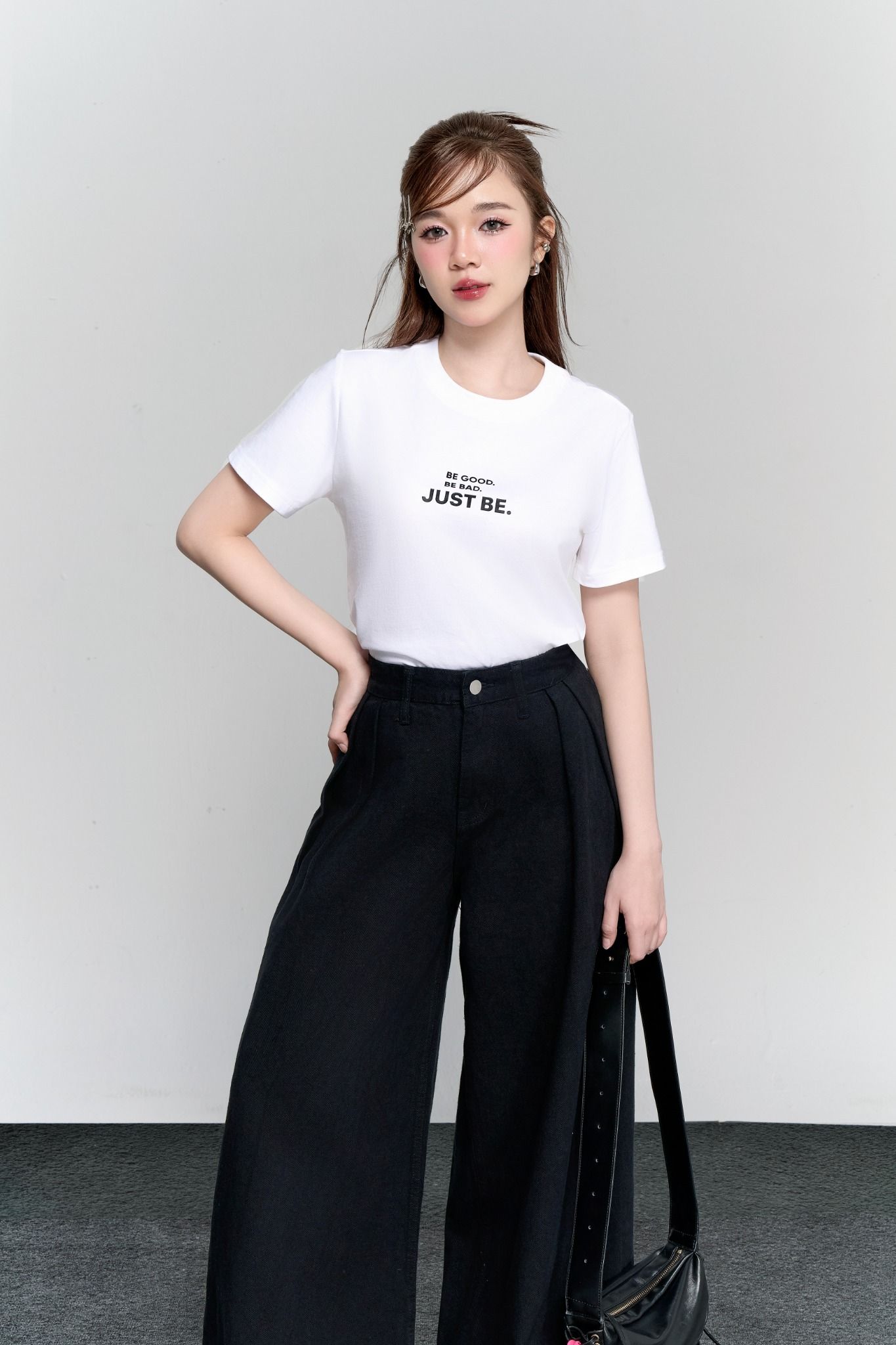 Quần Farica Jeans In Black