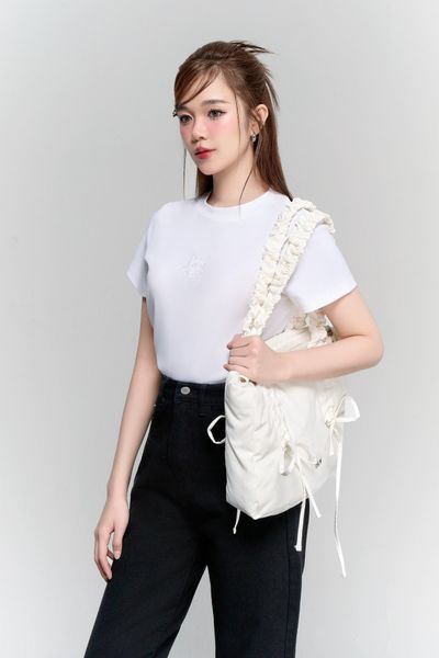  Túi Candace Bag in White 