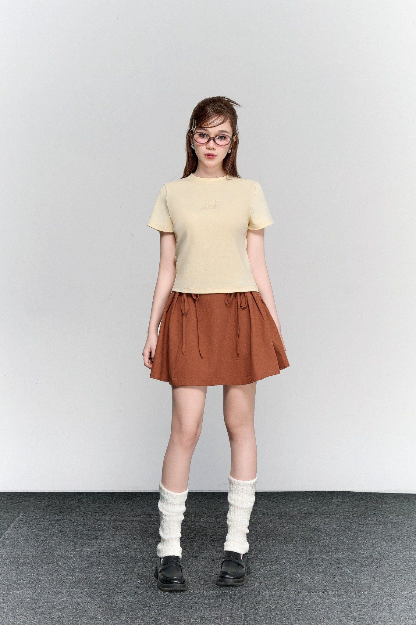 Chân váy Celestine Skirt in Orange