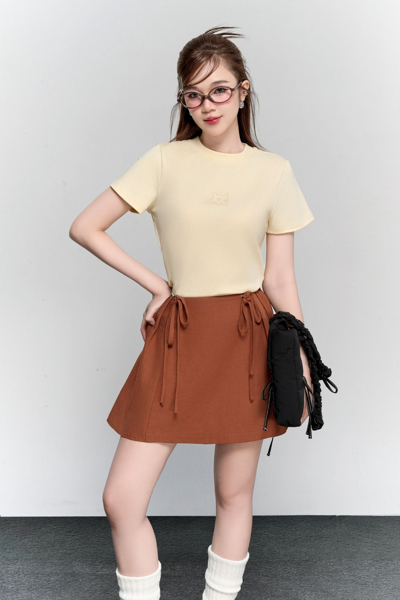 Chân váy Celestine Skirt in Orange
