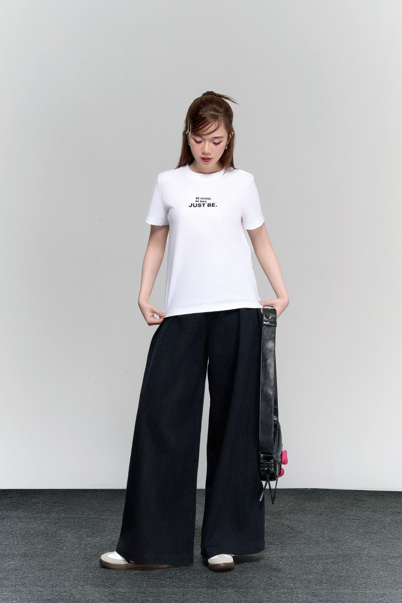 Quần Farica Jeans In Black