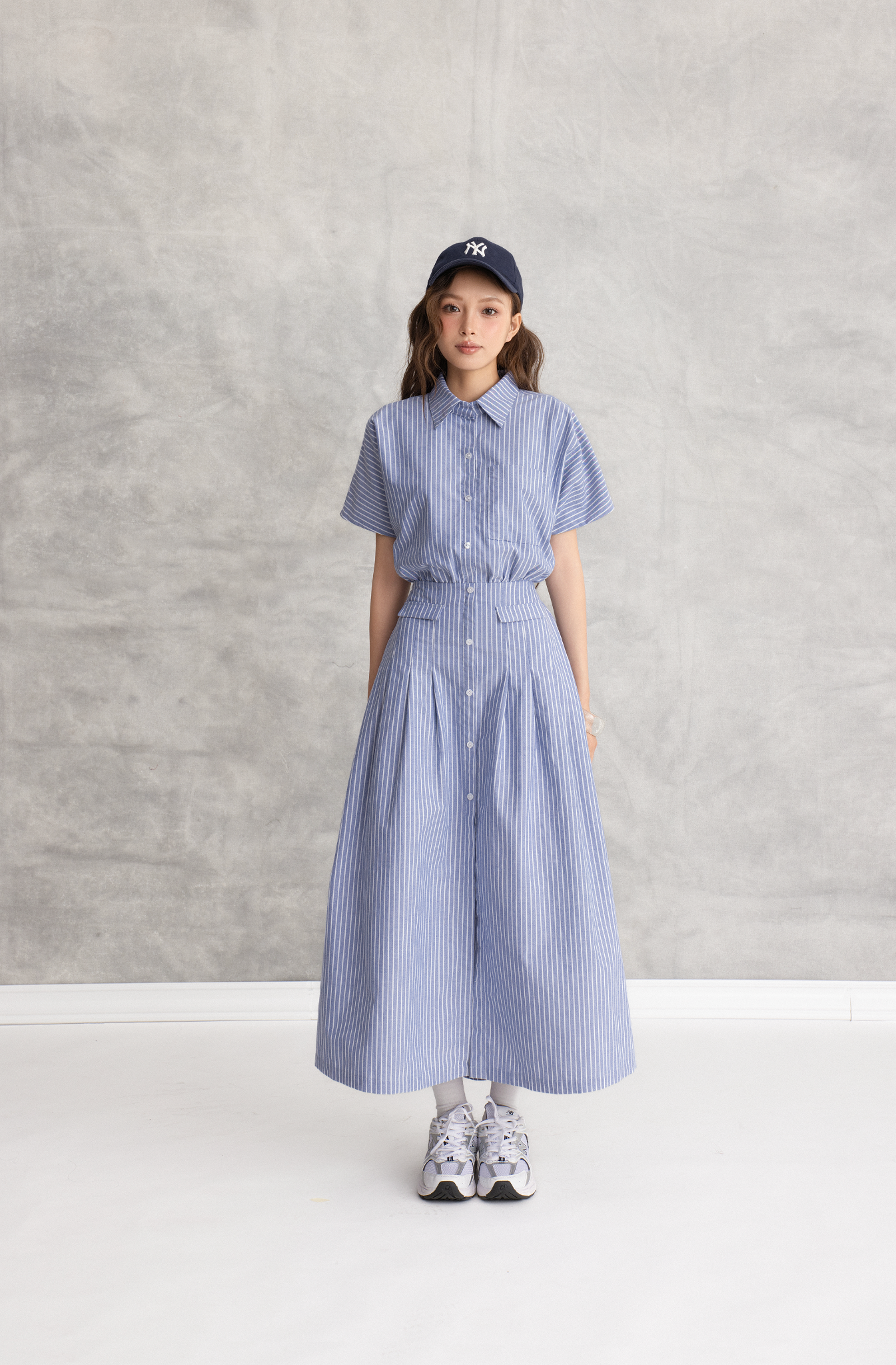 Stevie Dress in Blue