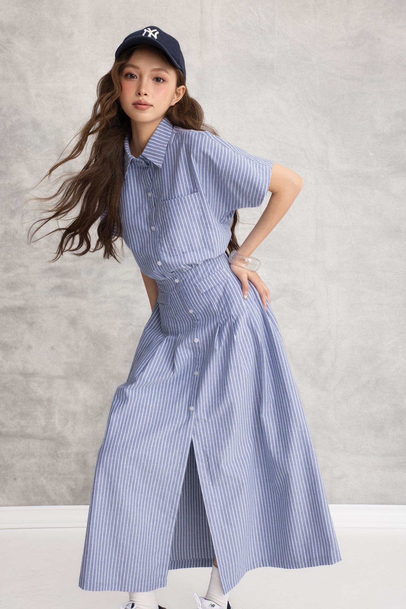 Stevie Dress in Blue