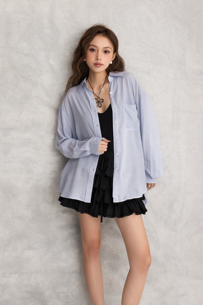  Áo Blue Ashes Striped Shirt 