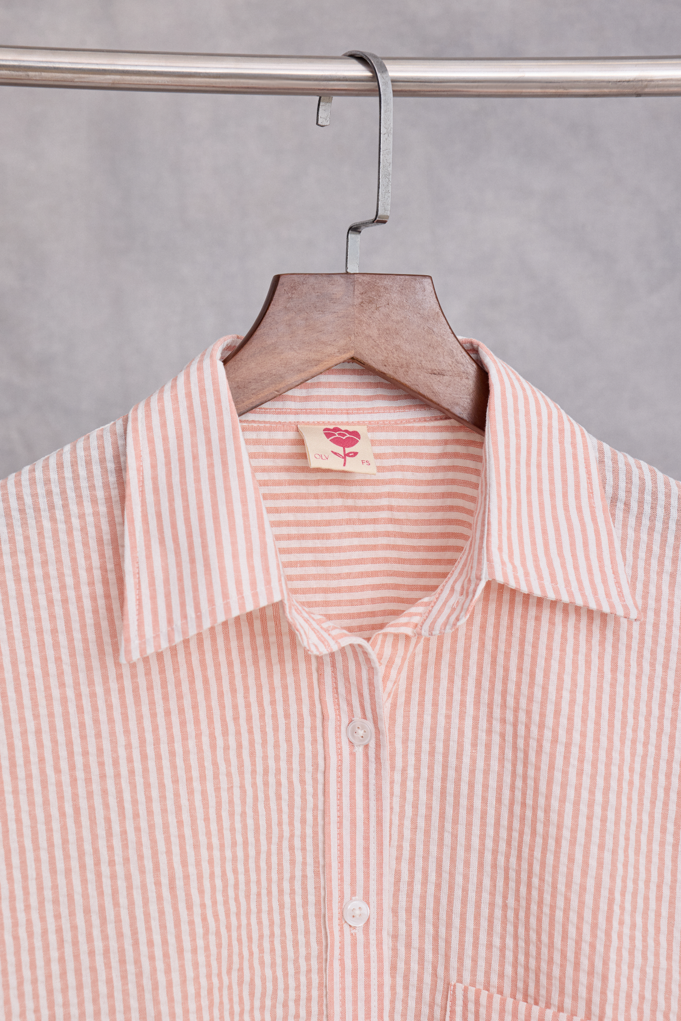 Áo Jimin Striped Shirt
