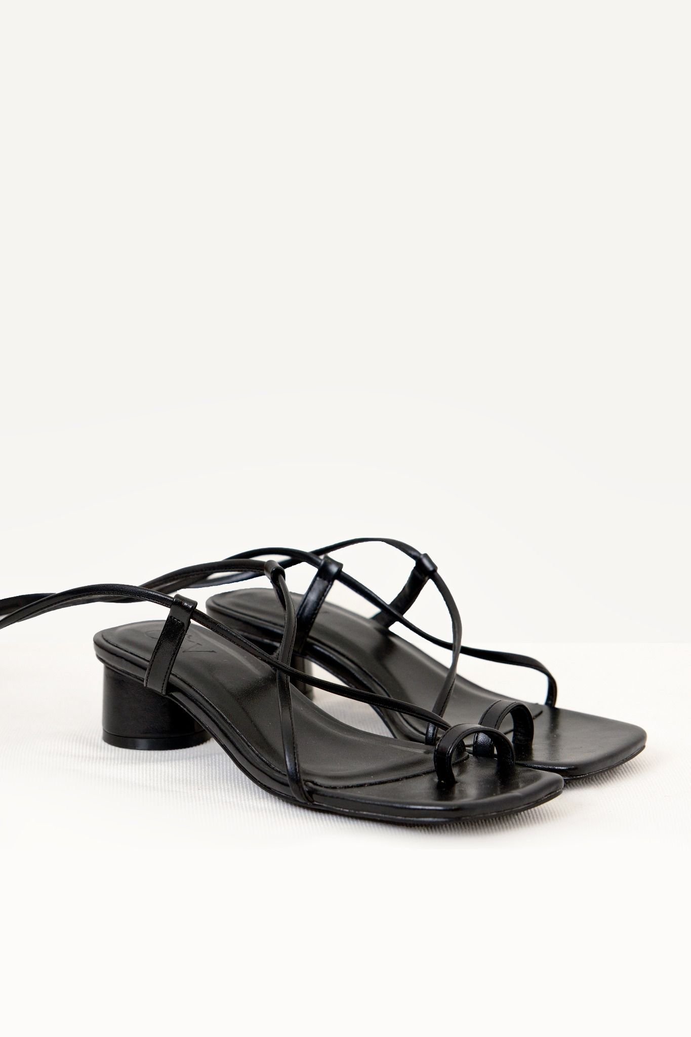 Black Gladiator Sandals