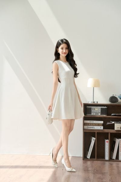  Glenda White Dress 