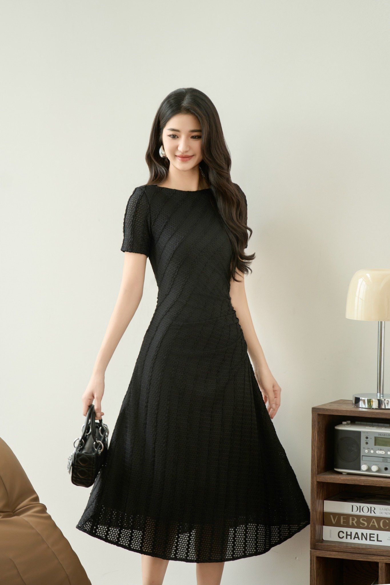 Brenna Black Dress