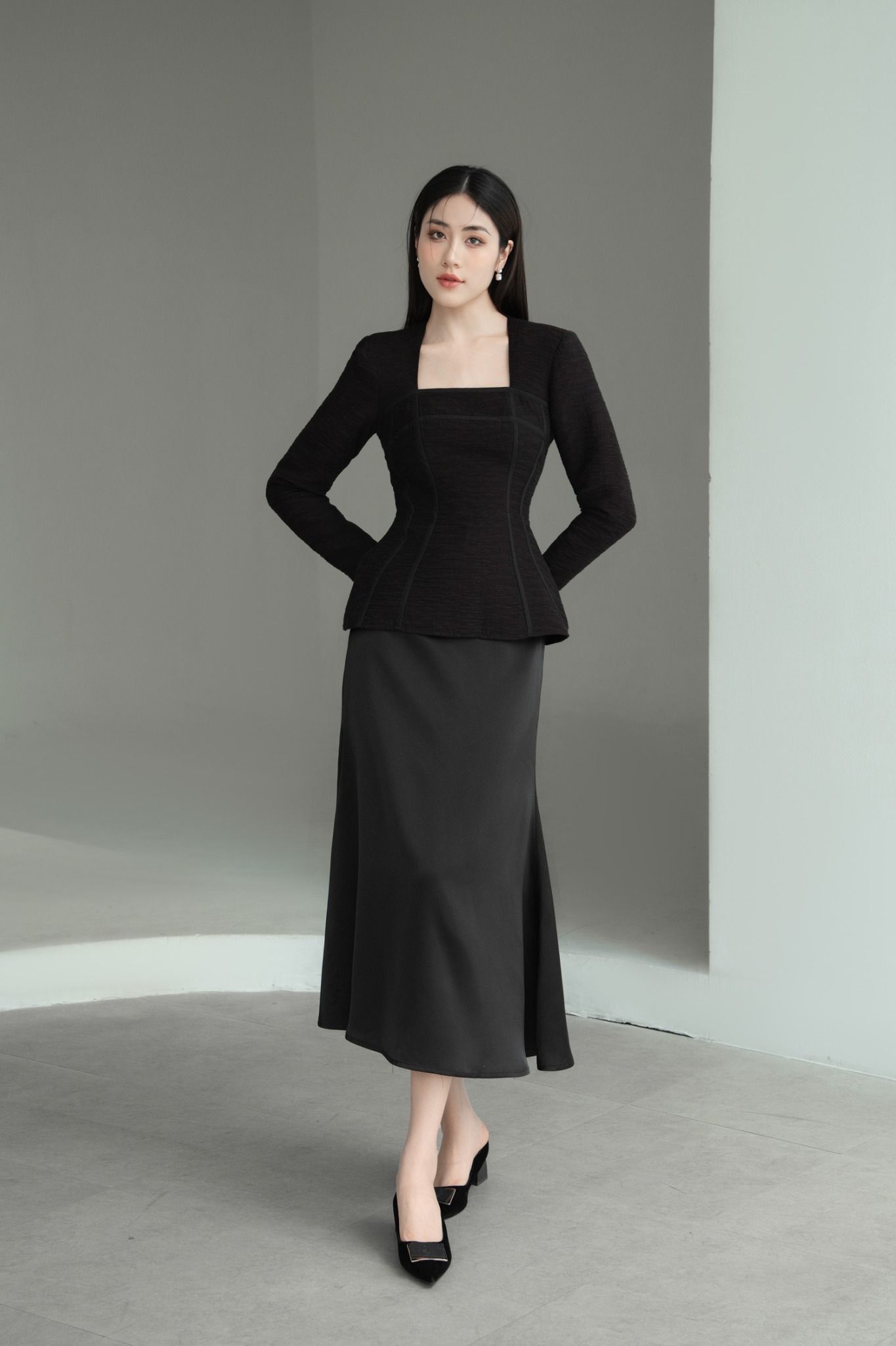 Chân váy Leslie Silk Skirt