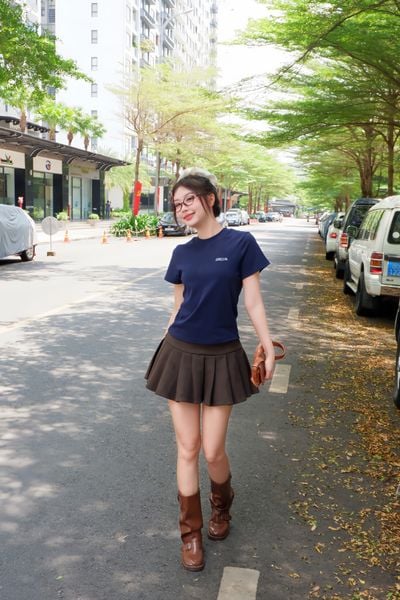  Chân váy Inez Skirt in Brown 
