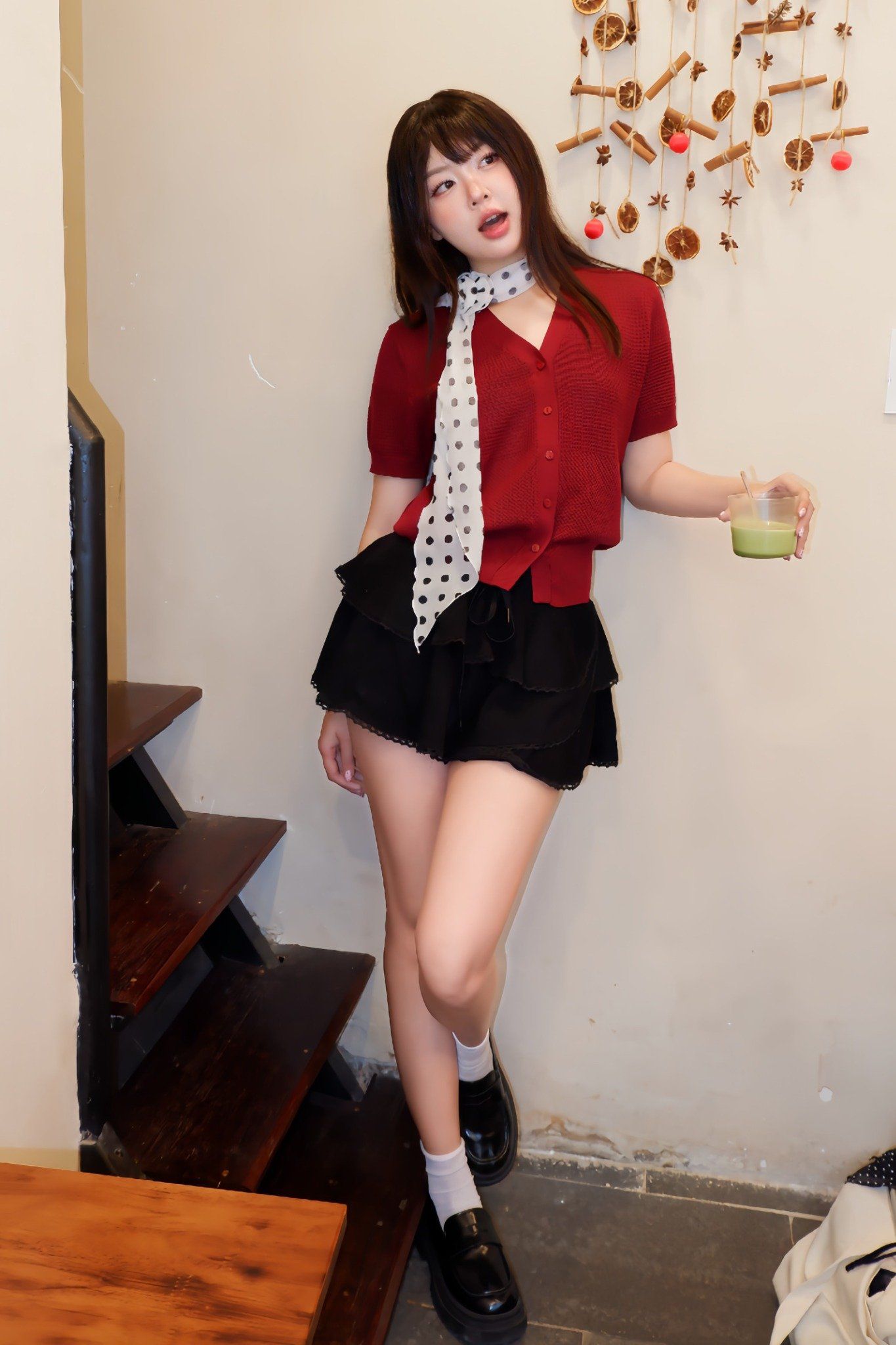 Chân váy Dimpy Skirt in Black