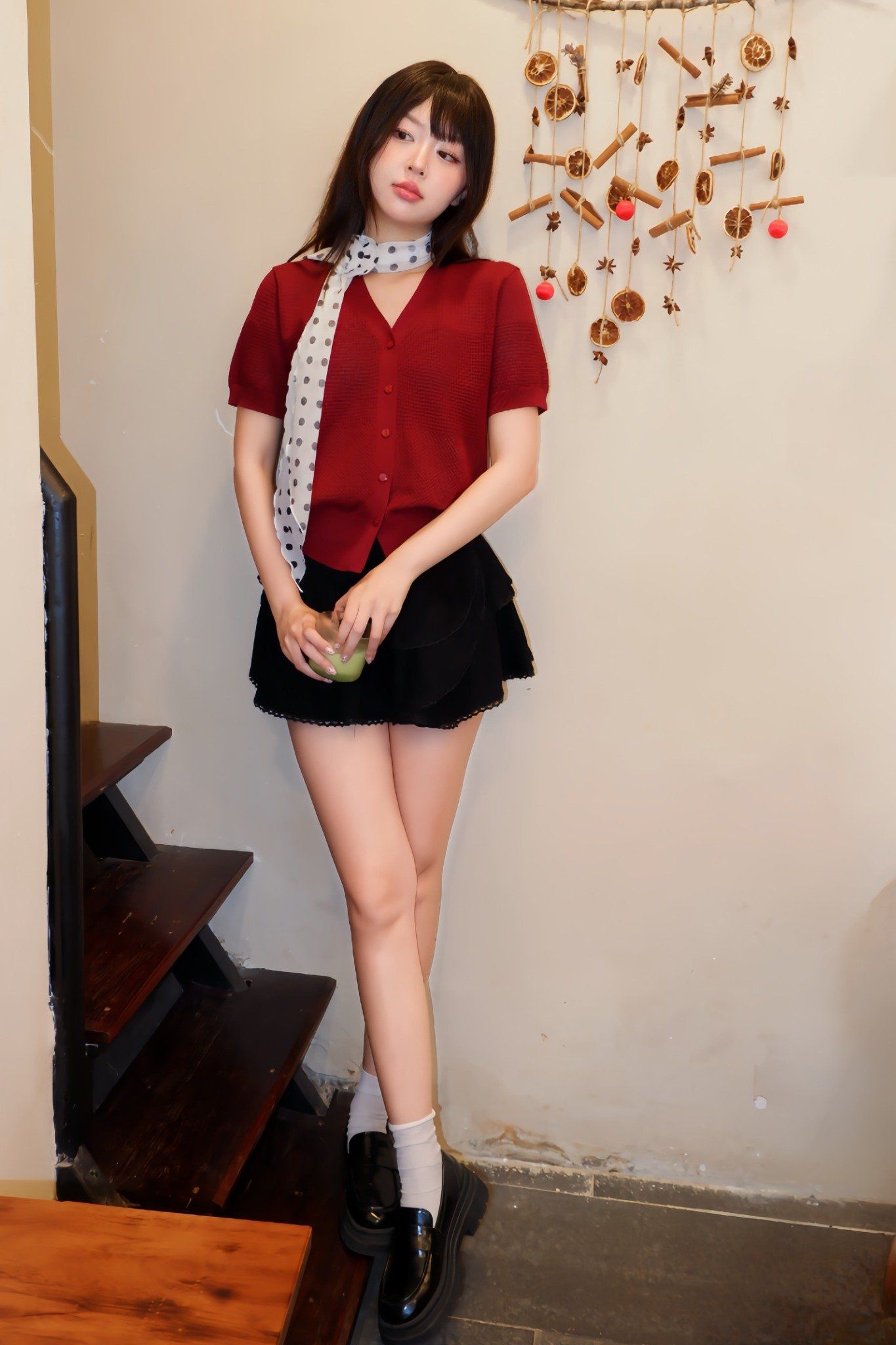 Chân váy Dimpy Skirt in Black
