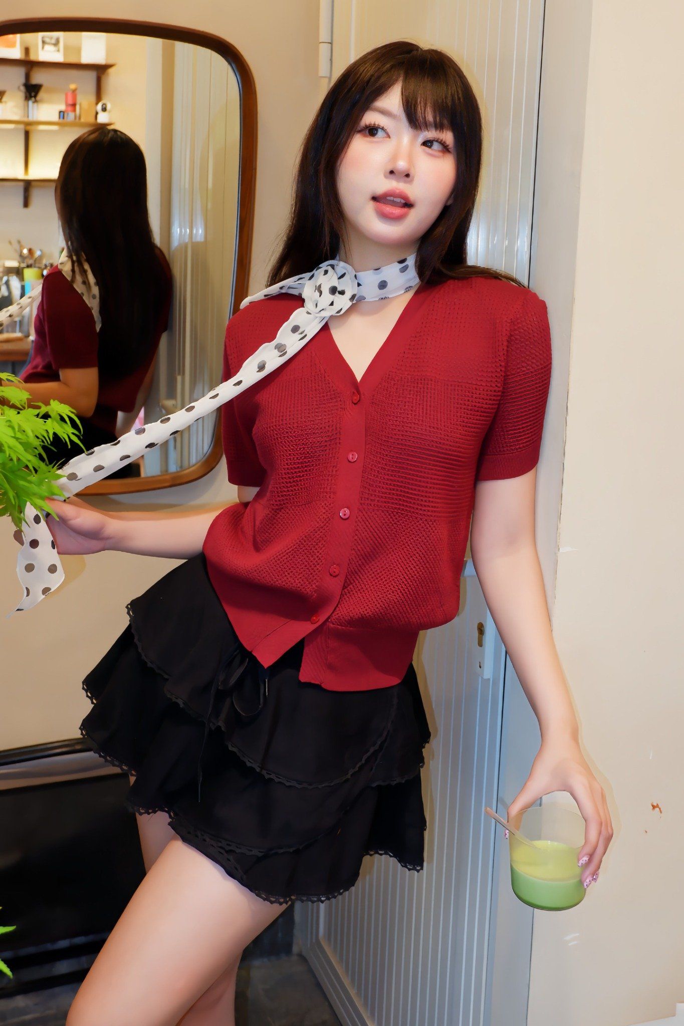 Chân váy Dimpy Skirt in Black