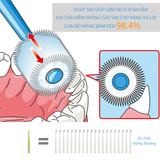 Bàn chải siêu mềm cho mẹ bầu, người có răng nhạy cảm 360 độ