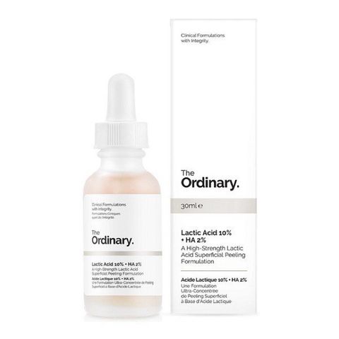 Serum tẩy tế bào chết The Ordinary Lactic Acid 10% + HA 2% 5.0