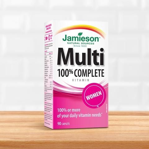 Thuốc bổ tổng hợp cho phụ nữ Multi 100% Complete Jamieson Canada