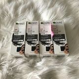 Mặt nạ than tre dạng lột làm sạch, thu nhỏ lỗ chân lông Garnier skinactive black peel off mask