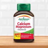 Thuốc bổ sung Calcium Magnesium + Vitamin D3 hãng Jamieson Canada- 200 viên