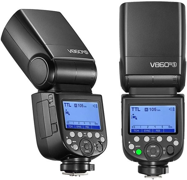 Flash Godox V860 iii / V1 (O) cho Lumix /Olympus new- mới 100%