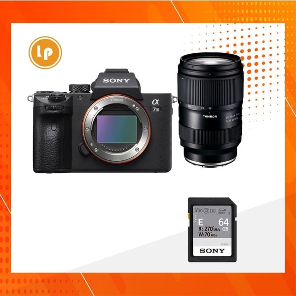 Combo Sony Alpha A73 + Tamron 28-75 F2.8 G2 (Chính hãng)