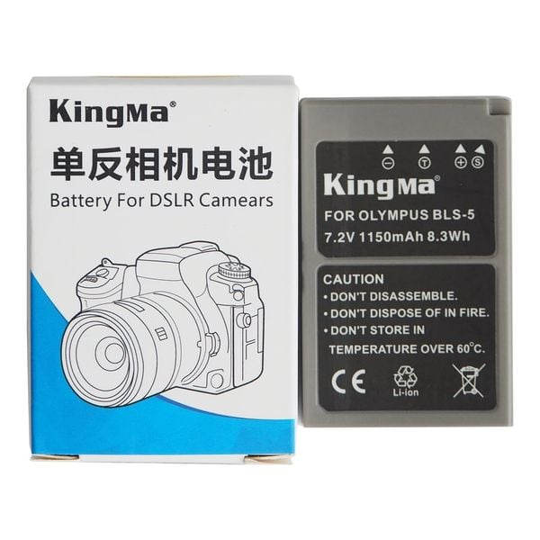 Pin Kingma BLS5 /BLS1 thay cho Olympus BLS5 / BLS1