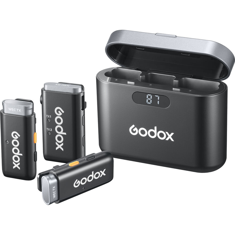 Microphone Godox WEC Kit2 (2 TX 1RX) mới 100%