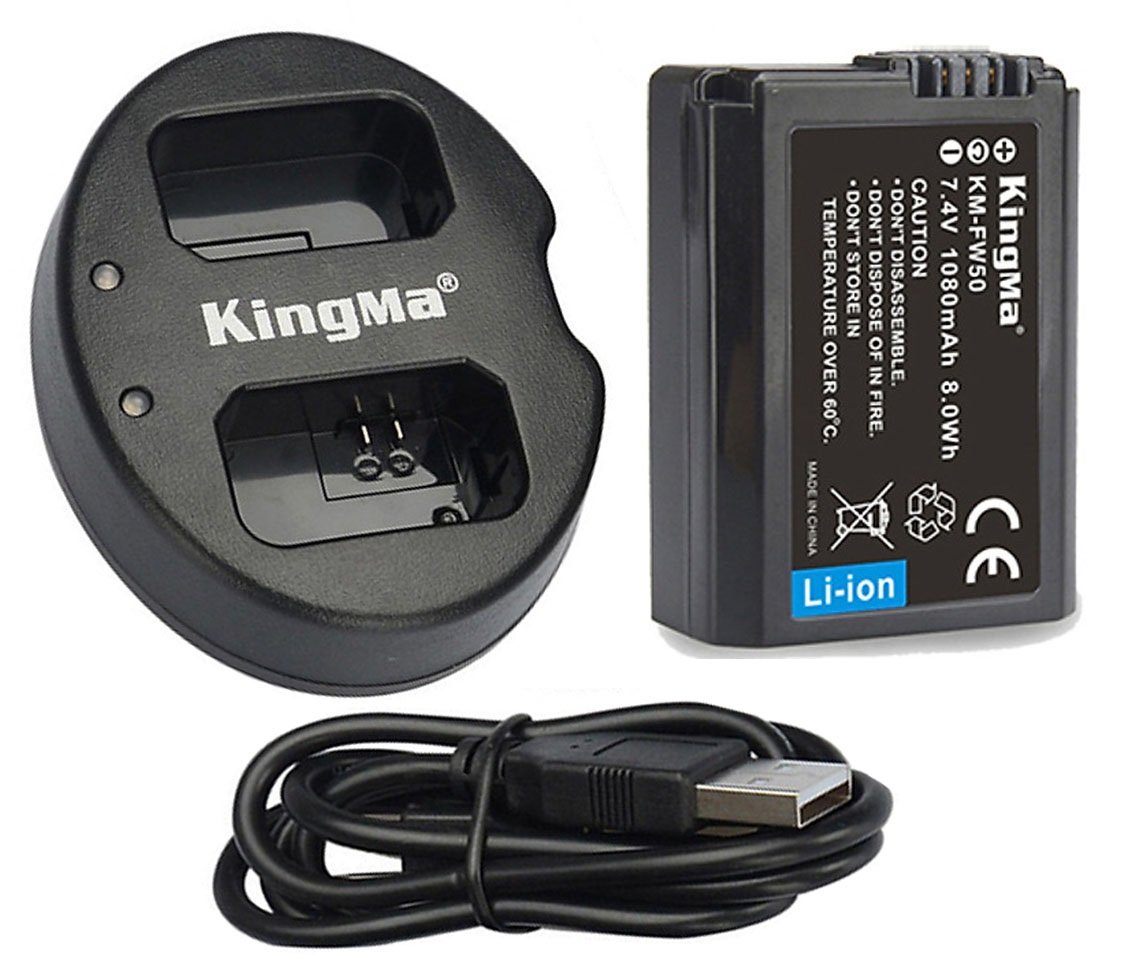 Pin Kingma NP-FW50 dành cho Sony A6000, A6300, A6500, A6400, A7 ii, A7 | LP  Camera Store - Thế giới máy ảnh Mirrorless chính hãng
