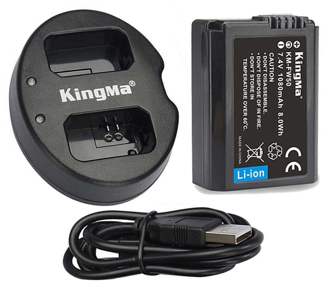 Pin Kingma NP-FW50 dành cho Sony A6000, A6300, A6500, A6400, A7 ii, A7 ...