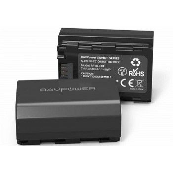 Pin RAV power thay cho Sony FZ100 (A7 iii, A7r iii, A7s iii, A9