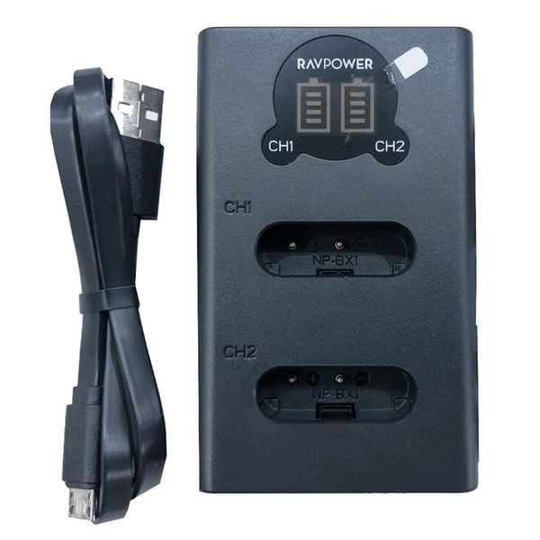 sạc rời Rav power cho Sony BX1