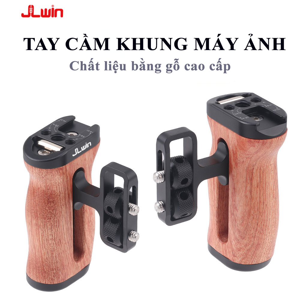 side Holder tay cầm gỗ cho khung Rig