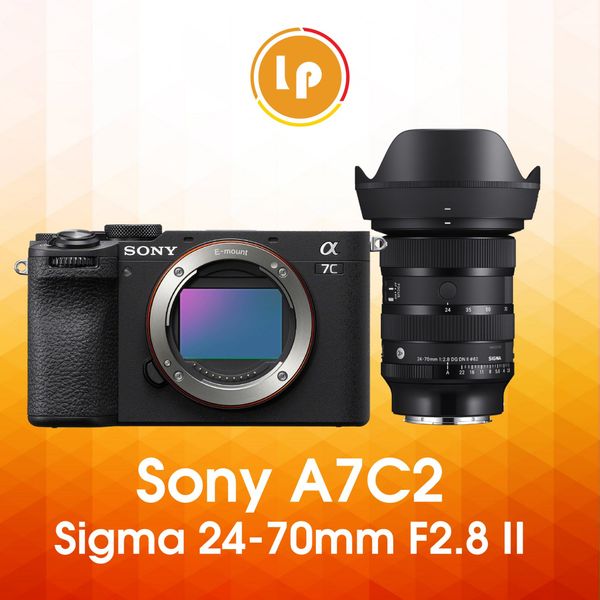 Máy Ảnh Sony A7C2 Sigma 24-70 F2.8 II (New)