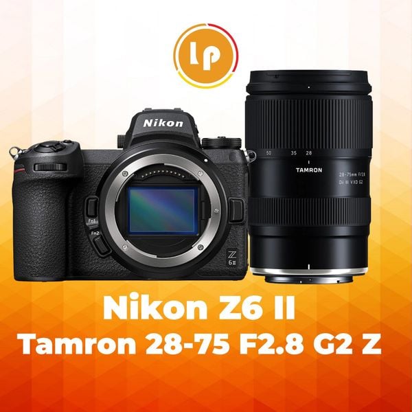 Máy ảnh Nikon Z6 II + Tamron 28-75 F2.8 G2 Z (New)