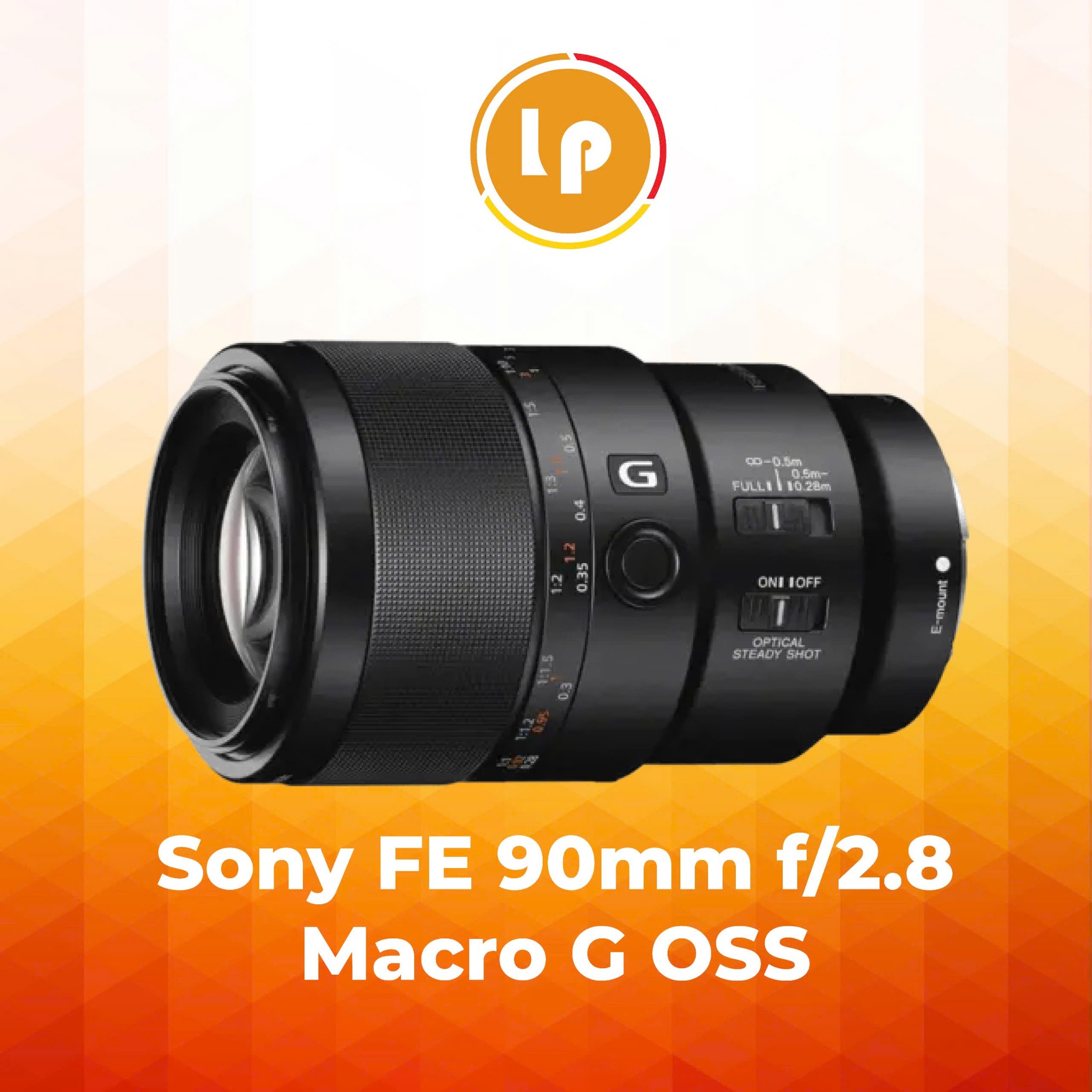 Ống kính Sony FE 90 F2.8 Macro chính hãng (New)