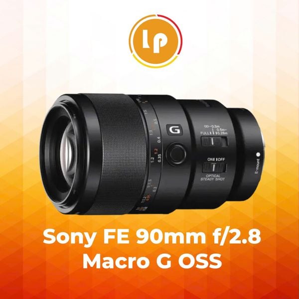 Ống kính FE 90mm F2.8 Macro chính hãng (New)