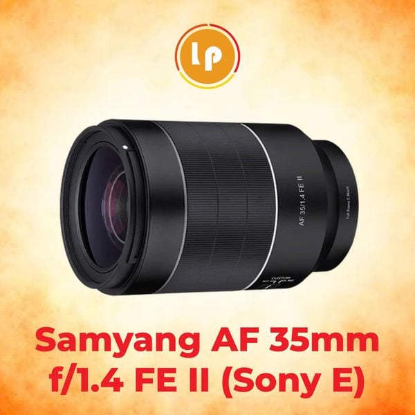 Ống kính Samyang AF 35mm F1.4 II For Sony FE (New)