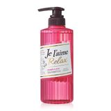 Dầu Gội Dành Cho Tóc Xoăn Tự Nhiên Kosé Cosmeport Je l'aime Relax Shampoo Straight & Sleek 500ml